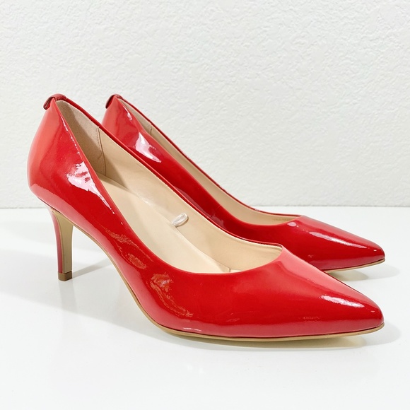 NEW Kate Spade VIDA Red Patent Leather Heels - Picture 4 of 10